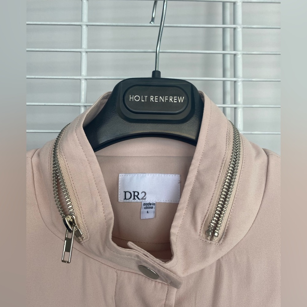 DR2 Pink Zip up Spring Jacket Large - Picture 3 of 16